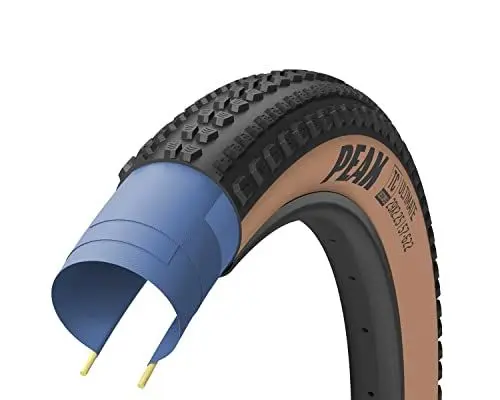 Produktbild: Goodyear Unisex-Adult, Schwarz Peak Ultimate TLC Gravel Faltreifen, Braun, 28 x 1,70