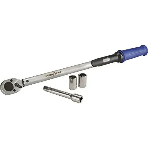 Produktbild: Goodyear Premium Drehmomentschlüssel, Einstellbar von 42 bis 210 Nm, Antrieb 1/2