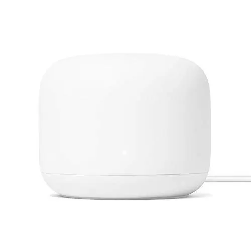 Produktbild: Google Nest Wifi Router, Weiß. Dein Zuhause. Einfach. Verbunden.