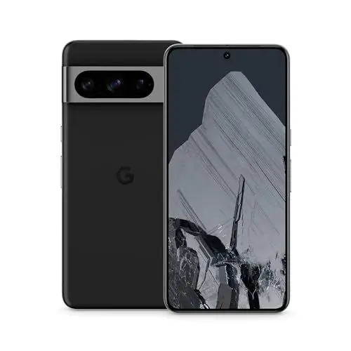 Produktbild: Google Pixel 8 Pro – Android Smartphone ohne SIM-Lock mit Teleobjektiv, langer Akkulaufzeit und Super Actua Display – Obsidian, 128GB