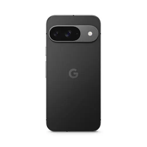 Produktbild: Google Pixel 9 – Android-Smartphone mit Gemini ohne SIM-Lock, erweiterte Kamerafunktion, 24 Stunden Akkulaufzeit und EIN 6,3 Zoll großes Actua-Display – Obsidian, 256GB