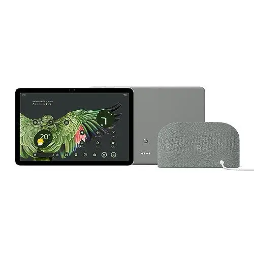 Produktbild: Google Pixel Tablet mit Ladedock mit Lautsprecher (11 Zoll-Display, 128 GB Speicher, Android, 8 GB RAM) – Hazel