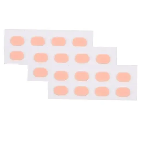 Produktbild: GOOHOCHY 12paare Rutschfeste Brillen-nasenpads Schaum Komfortable Selbstklebende Nasenpolster Für Gläser Und Sonnenbrillen Hautfarben Antirutsch Für Entspannung Nase