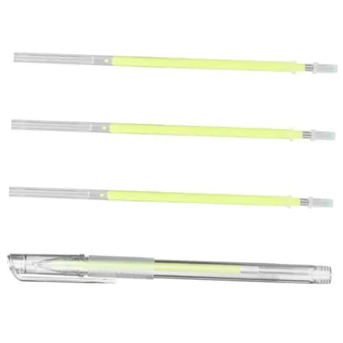 Produktbild: GOOHOCHY 1 Satz weißer Tätowierstift brow tool augenbrauenformer augenbraunstift eyebrow pencil Augenbrauen-Feinmarker Tätowier-Mapping-Tool Salon-Mapping-Stift Beauty-Marker Plastik Yellow