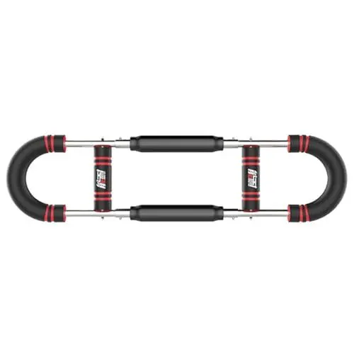 Produktbild: GOOHOCHY 1 Stück Armkraft Mehrzweckwerkzeug Handtrainer Handgelenktrainer Körpertrainingsstange Verstellbarer Handgriff Armziehversorgung Fitnessgeräte Handhaltende Edelstahlfeder