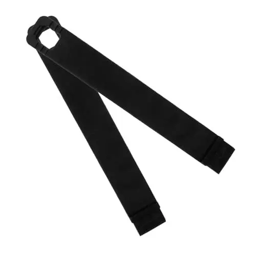 Produktbild: GOOHOCHY 2st Taktische Weste-zubehörtasche Rucksackgurt Rutschfester Klettertaschengurt Klettertaschen-tragegürtel Wandertaschengurt Verstellbarer Taschengurt Outdoor-taschengurt Black Tpu