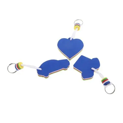 Produktbild: GOOHOCHY Niedliche Schlüsselanhänger-boje 3 Stück Schwimmender Schlüsselanhänger Für Boote Schlüsselband Stilvolle Schlüsselanhänger-anhänge Für Boote
