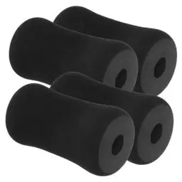 Produktbild: GOOHOCHY 4 Stück Fußpolsterrollenhülse Abdeckung Für Übungsrollen Schaumstoffe, Fußpolster, Rollen Bauchtrainingszubehör Fußrolle Aus Ausrüstung Für Fitness Füße Steckdose