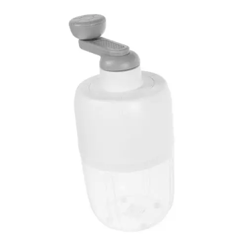 Produktbild: GOOHOCHY Manuelle Rasiereismaschine Manuelle Eiscrusher Flauschige Crushed-eismaschine Eiswürfelbereiter Zerstoßene Eisbecher Slushie-maschine Manueller Eisrasierer Handlicher Eiscrusher Pp