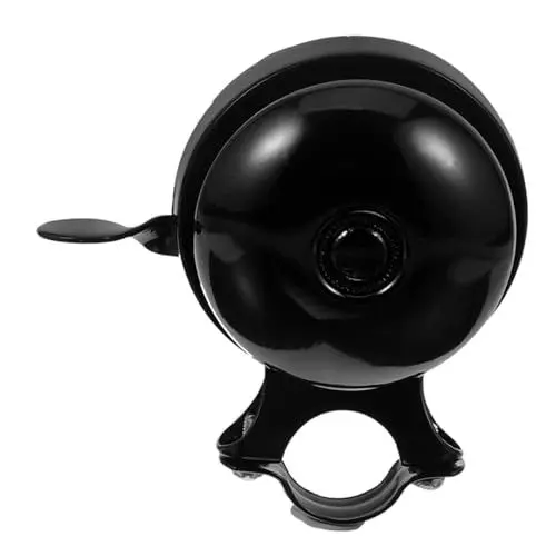 Produktbild: GOOHOCHY Retro Iron Bell – Multifunktions-fahrradklingel Mit – Funktion Ideal Für Rennrad Und Mountainbike