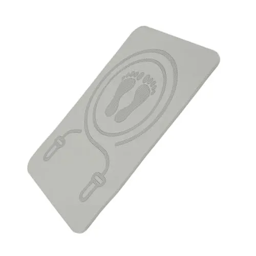 Produktbild: GOOHOCHY Gymnastikmatte Rutschfeste Sprungmatte Tragbares Springpad Tpe-material Schalldämmendes Sportpad Für Training Fitness Springmatte Indoor-trainingsmatte