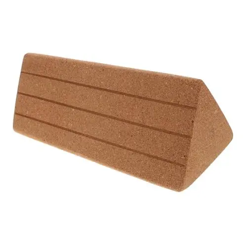 Produktbild: GOOHOCHY Yoga-blöcke Muñequeras Für Das Fitnessstudio Leichte Yogablöcke Pilates-yoga-block Übungsblock Weiche Yogasteine Yogablöcke Für Fortgeschrittene Yoga-stein Yoga-stick Kork Yellow