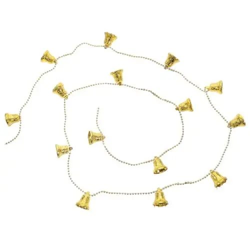Produktbild: GOOHOCHY Charmante Weihnachtsbaum Glocke Kette Dekorative String Festliche Dekoration