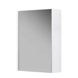 Produktbild: GOOM Gäste-WC Spiegelschrank 40 cm Badmöbel Vormontiert Klein (Weiß)