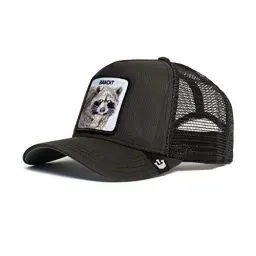Produktbild: Goorin Bros. Herren The Farm Mesh Cap für Damen Baseballkappe, Trucker-Bandit, Schwarz, 27769, Einheitsgröße