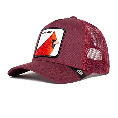 Produktbild: Goorin Bros. Unisex-Erwachsene The Farm Adjustable Mesh Trucker Hat for Men and Women Baseballkappe, Kastanienbraun (Handsome Truckin), Einheitsgröße