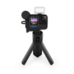 Produktbild: GoPro HERO12 Black Creator Edition – enthält HERO12 Black, Volta (Batteriegriff, Stativ, Fernbedienung), Media Mod, Light Mod, Enduro-Akku und Tragetasche, 1080p