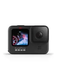 Produktbild: GoPro HERO9 - Wasserdichte Sportkamera mit vorderem LCD-Bildschirm und hinterem Touchscreen, 5K Ultra HD Video, 20MP Fotos, 1080p Live Streaming, Webcam, Stabilisierung, Schwarz