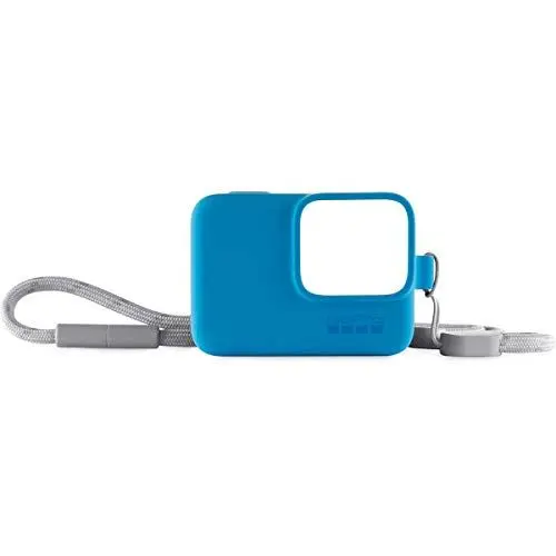 Produktbild: GoPro Hülle + Trageband (offizielles GoPro-Zubehör) Blau