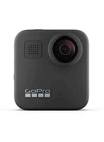 Produktbild: GoPro Max - wasserdichte 360-Grad-Digitalkamera mit unzerbrechlicher Stabilisierung, Touchscreen und Sprachsteuerung - Live-HD-Streaming, 4K, Black