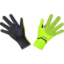 Produktbild: GORE WEAR C3 Stretch Handschuhe GORE-TEX INFINIUM, 9, Neon-Gelb/Schwarz