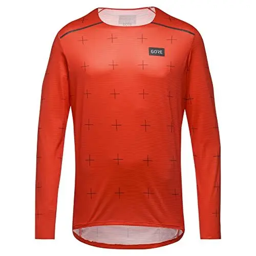 Produktbild: GORE WEAR Herren Contest Langärmeliges Shirt, Rot, XL EU