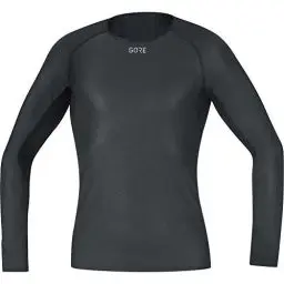 Produktbild: GORE WEAR Herren Windstopper Base Layer Shirt Langarm, Schwarz, XXL EU