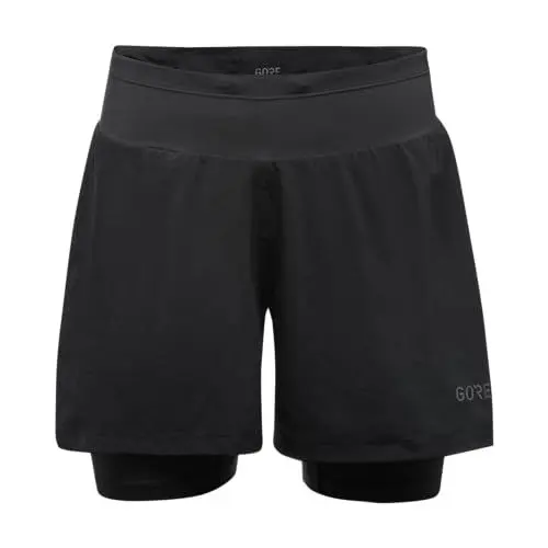 Produktbild: GOREWEAR R5 Damen 2in1 Shorts, Black, S