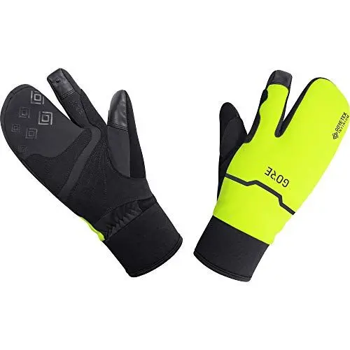 Produktbild: GOREWEAR GORE-TEX INFINIUM™ Thermo Split Handschuhe, Black/Neon Yellow, 6
