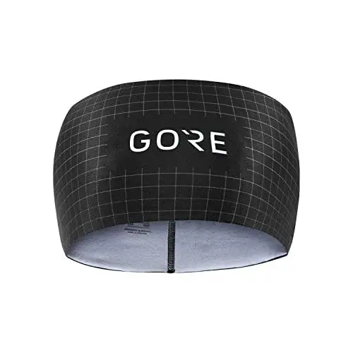 Produktbild: GORE WEAR Unisex Stirnband Grid, Einheitsgröße, Schwarz/Anthrazitgrau