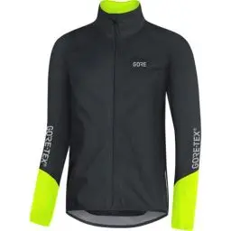 Produktbild: GORE Wear C5 Herren Fahrrad-Jacke GORE-TEX, S, Schwarz/Neon-Gelb
