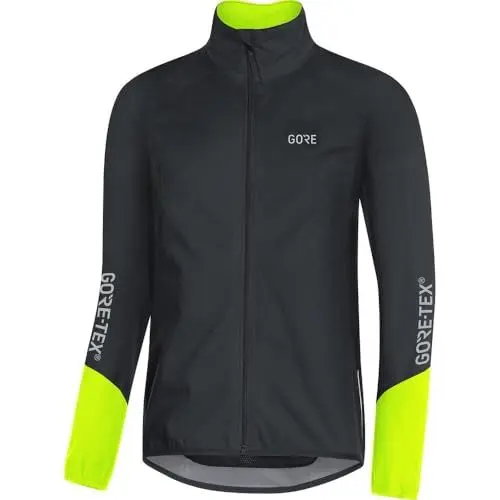 Produktbild: GORE Wear C5 Herren Fahrrad-Jacke GORE-TEX, S, Schwarz/Neon-Gelb
