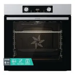 Produktbild: Gorenje OptiBake BOS 6737 E02X Einbau-Backofen / 77L / AquaClean/Heißluft/ExtraSteam/AirFry/PerfectGrill/Pizzamode 300°C/Edelstahl, Inox