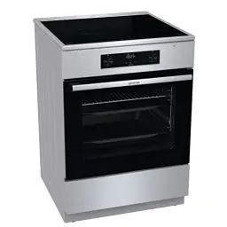 Produktbild: Gorenje GEIT6C60XPG Elektro Standherd mit Induktionskochfeld / 60 cm / 71 Liter/AirFry/Kindersicherung/GentleClose/AquaClean/BridgeZone/PowerBoost/edelstahl