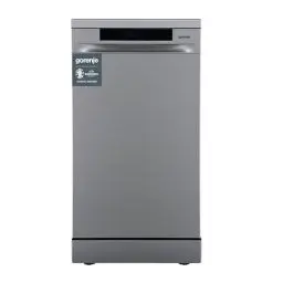 Produktbild: Gorenje GS 541D10 X Freistehender Geschirrspüler / SuperSilent / 11 Maßgedecke / 5 Programme / Programmanzeige / TotalDry / Silber, 45 cm breit
