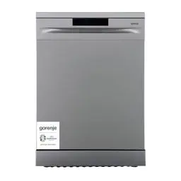 Produktbild: Gorenje GS 620 C10S Freistehender Geschirrspüler/ 60cm / 14 Maßgedecke / 3 Körbe / 5 Programme/Inverter PowerDrive Motor/SpeedWash/TotalDry/vollständiger Überlaufschutz/Grau Metallic