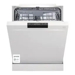 Produktbild: Gorenje G S620 C10W Freistehender Geschirrspüler/ 60cm / 14 Maßgedecke / 3 Körbe / 5 Programme/Inverter PowerDrive Motor/SpeedWash/TotalDry/vollständiger Überlaufschutz/Weiß