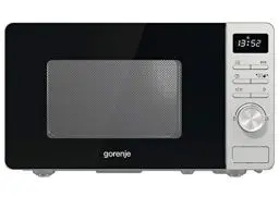 Produktbild: Gorenje MO 20 A3X Mikrowelle/ ChildLock/ AquaClean/ TouchControl/ SmartDisplay/Auftaufunktion/ 11 Automatikprogramme/ 5 Leistungsstufen/ 20l/ 800 W/ Edelstahl