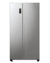 Produktbild: Gorenje NRR 9185 DAXL Side by Side Kühl-Gefrierkombination, EEK D, 550 Liter Gesamtkapazität, No Frost Plus, MultiFlow Kühlsystem, ConvertActive, FastFreeze, LED Display, Edelstahl
