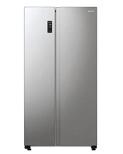 Produktbild: Gorenje NRR 9185 DAXL Side by Side Kühl-Gefrierkombination, EEK D, 550 Liter Gesamtkapazität, No Frost Plus, MultiFlow Kühlsystem, ConvertActive, FastFreeze, LED Display, Edelstahl