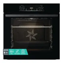 Produktbild: Gorenje OptiBake BOS6737 E02B Einbau-Backofen / 77L / AquaClean/Heißluft/ExtraSteam/AirFry/PerfectGrill/Pizzamode 300°C/Schwarz