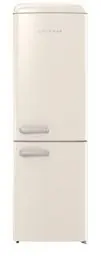 Produktbild: Gorenje Retro Collection ONRK 619 DC Retro – Kühl-Gefrierkombination, 194 cm, Inverter Kompressor, NoFrost Plus, IonAir, CrispZone, Kühlteil 204 l, Gefrierteil 96 l, EEK D, creme
