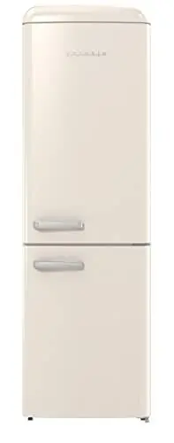 Produktbild: Gorenje Retro Collection ONRK 619 DC Retro – Kühl-Gefrierkombination, 194 cm, Inverter Kompressor, NoFrost Plus, IonAir, CrispZone, Kühlteil 204 l, Gefrierteil 96 l, EEK D, creme