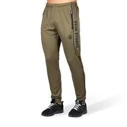 Produktbild: Gorilla Wear Branson Pants - Bodybuilding und Fitness Bekleidung für Herren, grün, XL