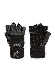 Produktbild: Gorilla Wear Dallas Wrist Wrap Gloves - schwarz Bodybuilding und Fitness Accessoires für Herren, XL