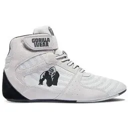 Produktbild: Gorilla Wear Perry High Tops Pro - weiß - Bodybuilding und Fitness Schuhe für Damen und Herren, 36