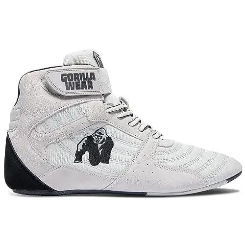 Produktbild: Gorilla Wear Perry High Tops Pro - weiß - Bodybuilding und Fitness Schuhe für Damen und Herren, 36