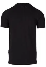 Produktbild: Gorilla Wear - Tulsa T-Shirt - Schwarz - Bodybuilding Sport Alltag Freizeit mit Logo Aufdruck leicht und bequem für optimale Bewegung aus Baumwolle, L