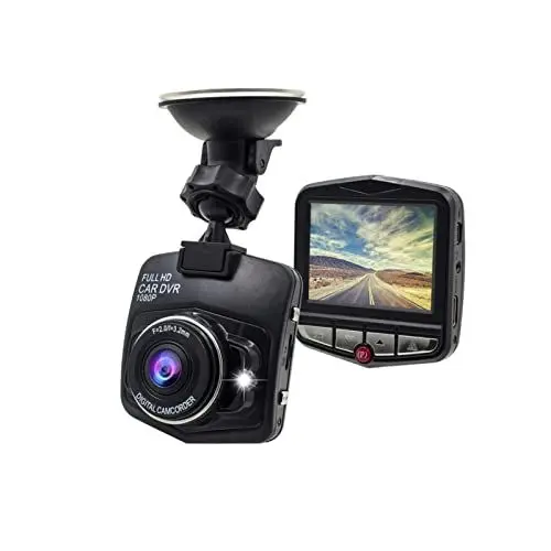 Produktbild: Goshyda Dashcam 1080P Full HD, 2,5-Zoll-Bildschirm 170° Video Recorder Dashcam für Autos, unterstützt Schleifenaufzeichnung, Bewegungserkennung, Nachtsicht etc.