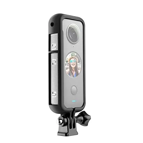 Produktbild: Goshyda Rahmengehäuse für ONE X2, Panoramakamera-Aluminiumrahmenkäfig-Schutzabdeckung mit 1/4-Schraubenloch-Kamerastativ-Adapterhalterung